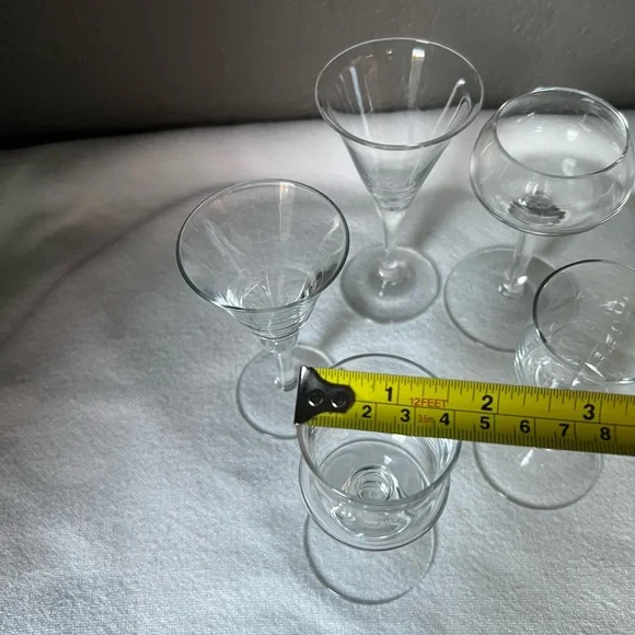 vintage Royal Bavarian Crystal cordial glasses. - Picture 5 of 12